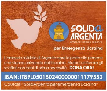 SolidArgenta per Emergenza Ucraina