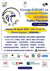 Torna la Giornata di Sport e di Inclusione sociale ricordando Fabio Falchetti