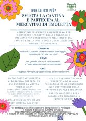 Non lo usi più? Svuota la cantina e partecipa al Mercatino di Imoletta!