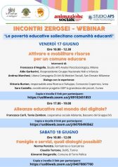 Webinar gratuiti “Le povertà educative sollecitano comunità educanti”