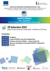 Parole per l'inclusione dei cittadini stranieri: evento di fine progetto FAMI