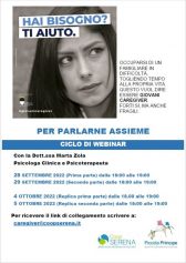 Un ciclo di webinar a sostegno di giovani caregiver
