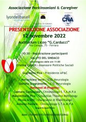 Associazione Parkinsoniani &amp; Caregiver si presenta alla cittadinanza