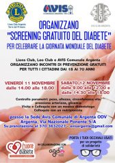 Screening gratuito del diabete