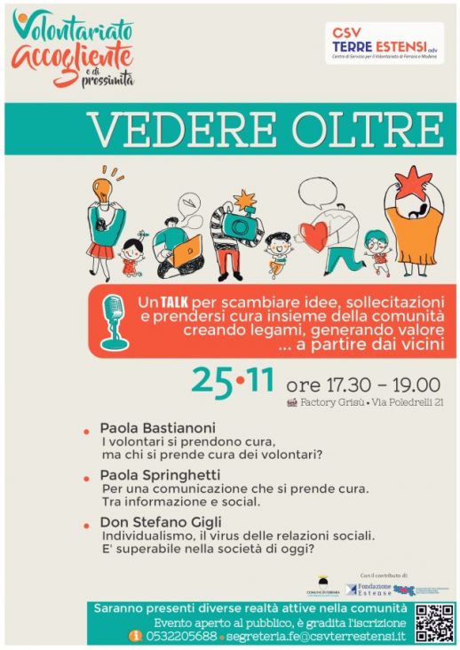 Volontariato Accogliente e di Prossimità | Vedere oltre