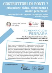 Convegno "Costruttori di ponti 7. Educazione civica, cittadinanza e nuove generazioni"