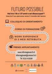 Al via il progetto "Futuro possibile"