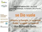 se Dio vuole, don Domenico Bedin si racconta