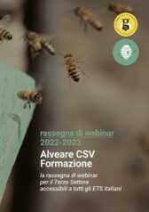 La formazione dell’Alveare Csv: su Gluo i primi appuntamenti di settembre