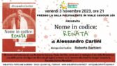 Presentazione libro “Nome in codice: Renata. Storia di Paola Del Din, combattente della Resistenza e agente segreto”