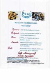 Cena associativa dello Specchio Odv