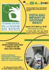 Settimana Europea Riduzione Rifiuti: porte aperte agli impianti di selezione e recupero di Ferrara