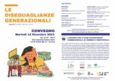 Convegno "Le diseguaglianze generazionali"
