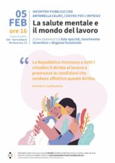 La salute mentale e il mondo del lavoro