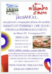 PizziAMOci... una pizza in compagnia al lume di candela