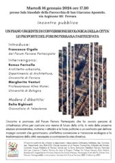 Un piano urgente di conversione ecologica della città: le proposte del Forum Ferrara partecipata