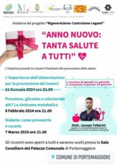 Ciclo di incontri "Anno nuovo: tanta salute a tutti"