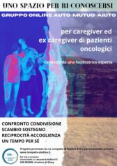Gruppo on line di auto-mutuo-aiuto per caregiver ed ex caregiver di pazienti oncologico