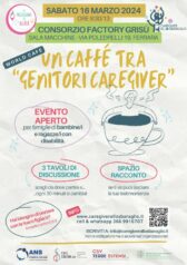 Presentazione progetto Un Caffè tra “Genitori Caregiver”