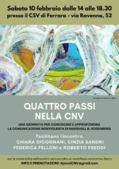 Quattro passi nella CNV: una giornata per conoscere la comunicazione nonviolenta di Marshall B. Rosenberg
