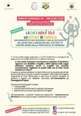 Seminario "La cura non è solo un affare di famiglia"