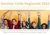 Aperto il nuovo bando regionale di servizio civile/scadenza 15 luglio 2024