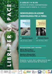 Libri per la pace – Presentazione libri “Nonviolenza in azione” e “Nonviolenza per la terra”
