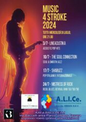 Music 4 Stroke 2024: i prossimi appuntamenti con le serate musicali di A.L.I.Ce. Ferrara