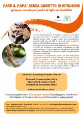 Incontri mensili per padri di figli con disabilità