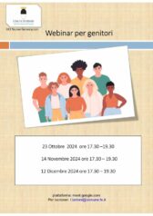 Webinar per genitori di UO Nuove Generazioni - Comune di Ferrara