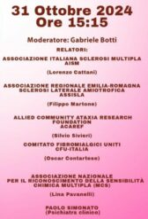 Evento “Vedersi sgretolare … dolore incompreso”
