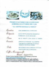 Pranzo d'Autunno con Lo Specchio
