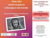 Fare rete contro la guerra in Europa e nel mondo - Due anni di attività del Laboratorio per la Pace