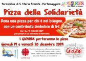 Arriva la Pizza della Solidarietà