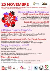 25 Novembre 2024 Portomaggiore - Iniziative per la Giornata Internazionale contro la violenza sulle donne