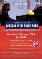 Down under tour concerto di Alessio Nelli Piano Solo a sostegno dell’eliminazione della violenza contro le donne