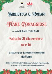 Alla Bibioteca Rodari di Ferrara arrivano le Fiabe Coraggiose