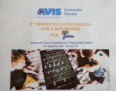Al via la quinta edizione del "Torneo Calcio Balilla Avis e Interforze per Telethon"