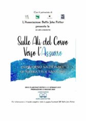 Concorso nazionale di narrativa fantasy “Sulle ali del corvo verso l’azzurro”/Scad. 31 gennaio 2025