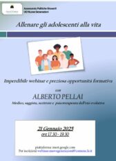 Webinar “Allenare gli adolescenti alla vita”