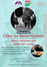 Cena benefica all'Orio Vergani per Associazione Malattia Alzheimer