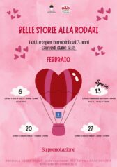 Belle storie alla Rodari: gli appuntamenti di febbraio 2025