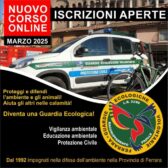 Tutela del territorio: un nuovo corso online per aspiranti Guardie Ecologiche Volontarie