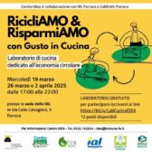 "RicicliAMO &amp; RisparmiAMO con gusto in cucina": al via un laboratorio gratuito per imparare a realizzare ricette sostenibili