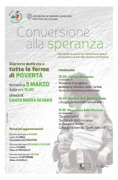 Giornata dedicata a tutte le forme di povertà - Conversione alla speranza
