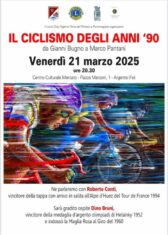 Incontro "Il ciclismo degli anni '90" da Gianni Bugno a Marco Pantani