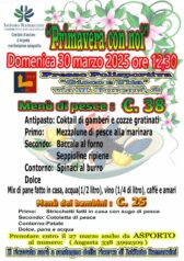 "Primavera con noi": pranzo a favore della ricerca oncologica dell'Istituto Ramazzini