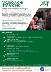 Corso ANT per Caregiver: Vicino a Chi sta Vicino