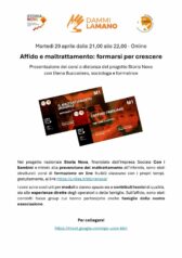 Presentazione on line dei corsi a distanza "Affido e maltrattamento: formarsi per crescere"