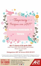Fondazione Ant, fino a fine aprile il negozio solidale attende i cittadini in piazza Municipio a Ferrara
